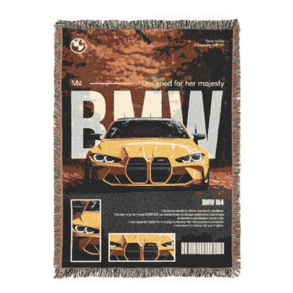 Handmade BMW Blankets