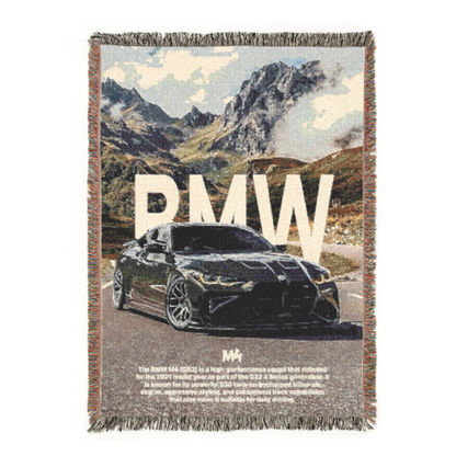 Handmade BMW Blankets